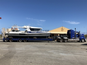 Transport of WA Fisheries Boat Australia Wide